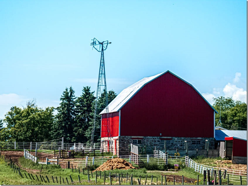 Stone Foundation Barn