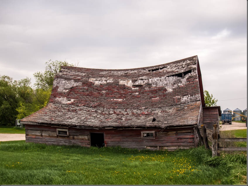 An Old Barn Along the Journey
