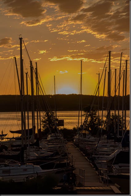 Sunrise at Pelican Lake, Manitoba
