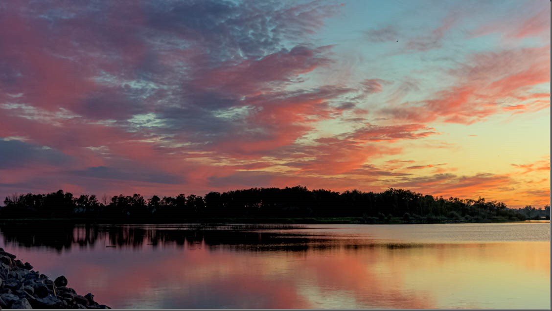 Sunset at Grand Beach Provincial Park