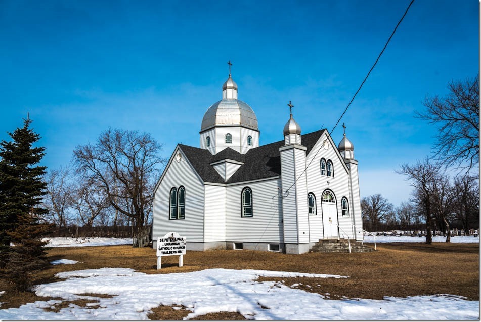 St. Peter & Paul Ukrainian Catholic Church ~ Thalberg, Manitoba